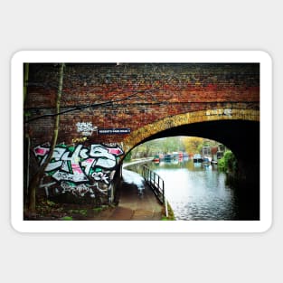 Graffiti Street Art Regent's Canal Camden London Sticker